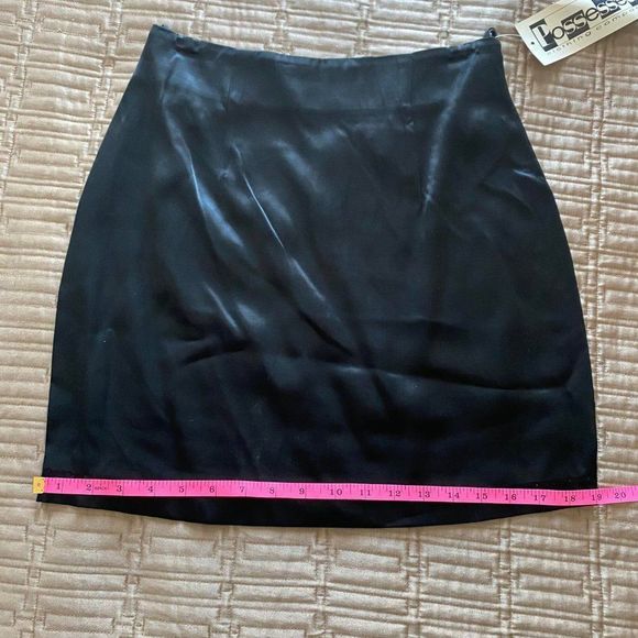 Vintage Possessed Black Mini Skirt 1990s - Junior's Size 5 - NWT - Picture 10 of 12